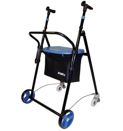 Déambulateur 2 roues Air-On Plus Forta bleu