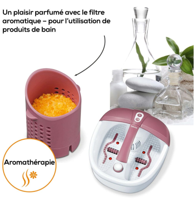 Aromathérapie compris dans votre bain de pieds multifonctions