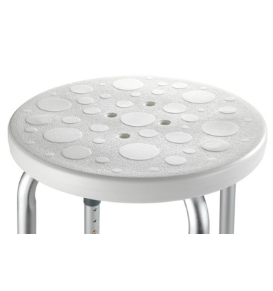 Assise antidérapante tabouret de douche réglable