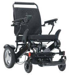 Fauteuil roulant électrique pliant léger Motorlight noir