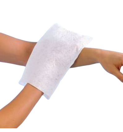 Gant de toilette jetable pré-savonné