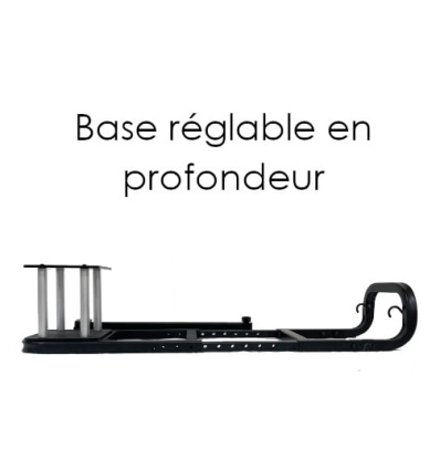 Base réglable de la grue de coffre pour fauteuil roulant Ergo Atlas 60 Ergo Concept