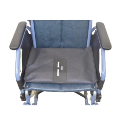 Coussin anti-glisse pour fauteuil roulant