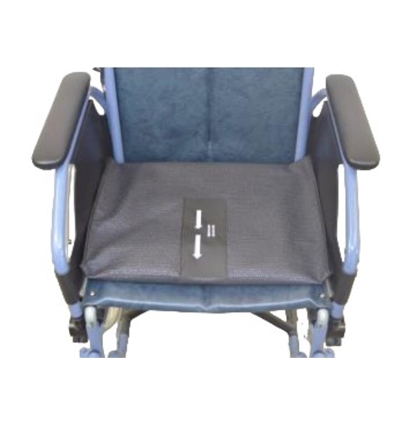 Coussin anti-glisse pour fauteuil roulant