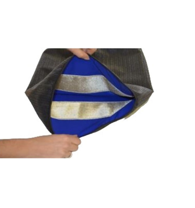 Intérieur de l'assise anti-glisse pour fauteuil roulant