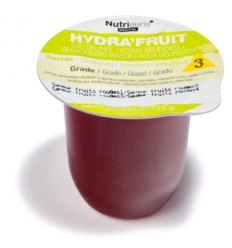 Eau gélifiée Hydra’Fruit Nutrisens sucrée et édulcorée