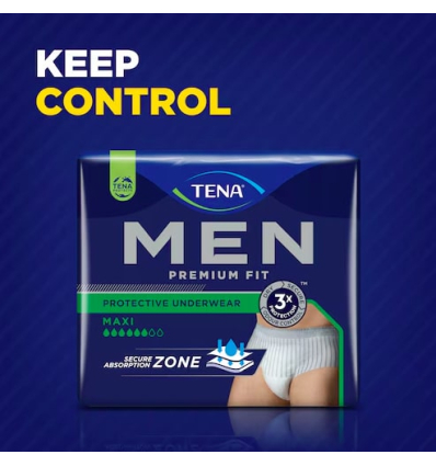 Slip absorbant homme Tena Men Premium Fit