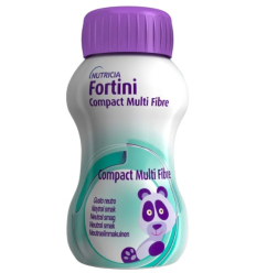 Pack de 4 boissons protéinées enfant Nutrinidrink Compact Multi Fibre neutre Nutricia