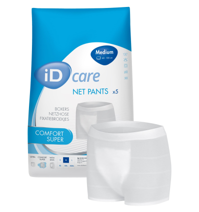 Slip de maintien ID Care Net Pants Comfort Super taille M Ontex