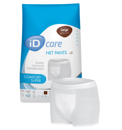 Slip de maintien ID Care Net Pants Comfort Super taille L Ontex