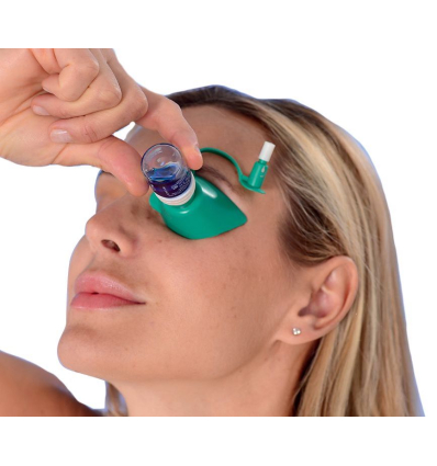 Appareil pour mettre des gouttes dans les yeux