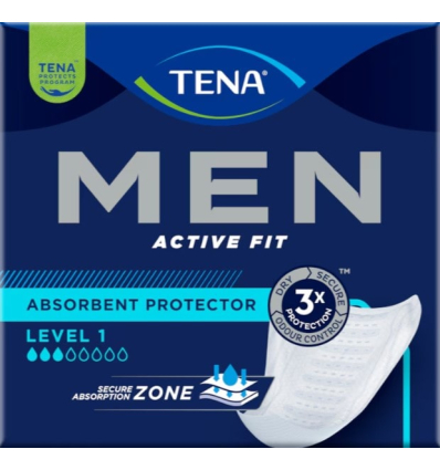 Protection absorbante Tena Men Active Fit Niveau 1