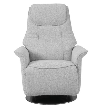 Fauteuil releveur pivotant 2 moteurs Myst tissu gris