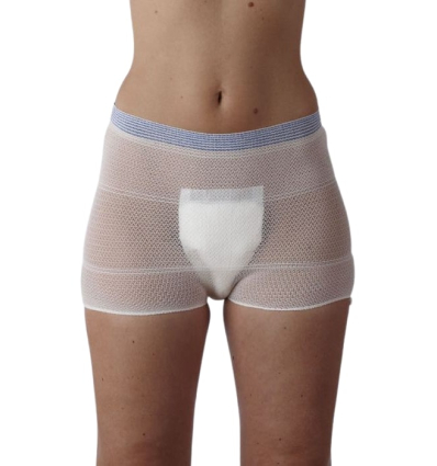 Couche droite traversable ID Rectangular Insert Maxi Plus avec slip de maintien