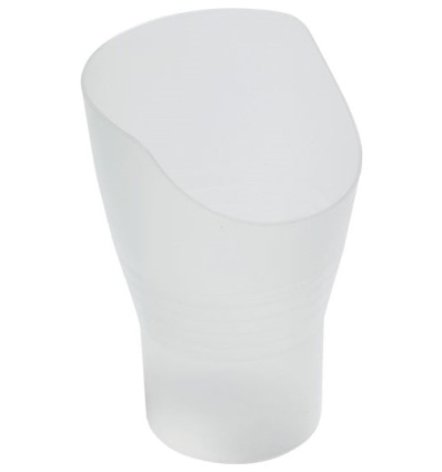 Verre à découpe nasale Ergo blanc