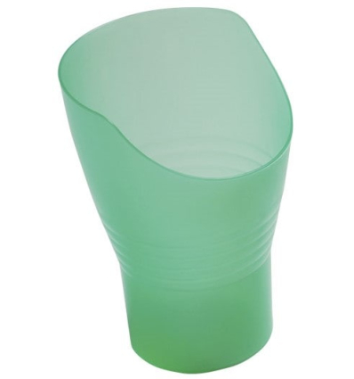 Verre à découpe nasale Ergo vert