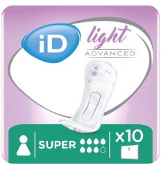 Serviette fuite urinaire ID Light Super Advanced Ontex