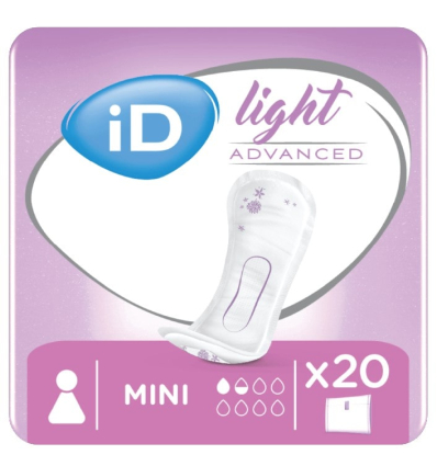 Serviette féminine ID Light Mini Advanced Ontex