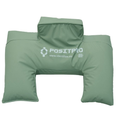 Coussin semi-fowler Positpro microbilles vert