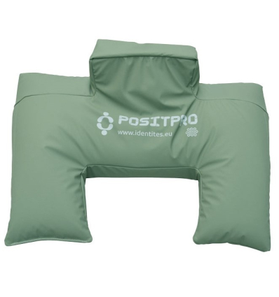 Coussin semi-fowler Positpro microbilles vert