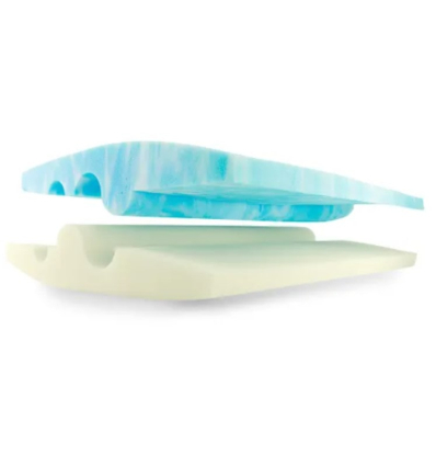 Mousse Percko + mousse à mémoire de forme