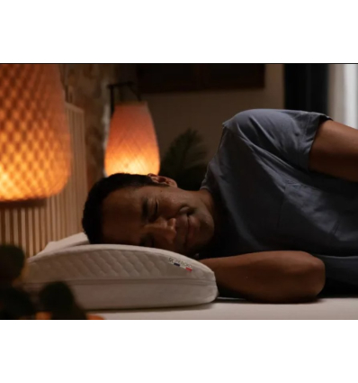 Utilisation de l'oreiller ergonomique à mémoire de forme Percko