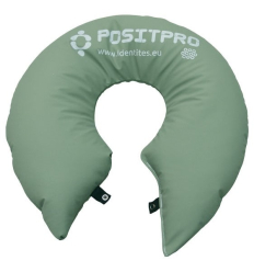 Coussin de positionnement bouée médical Positpro microbilles vert