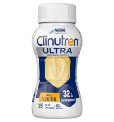 Pack de 4 boissons protéinées Clinutren Ultra Nestlé vanille
