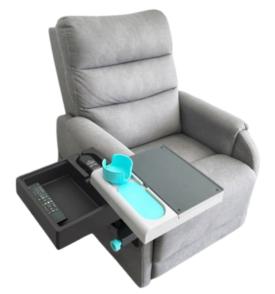 Tablette française multifonction pour fauteuil releveur électrique