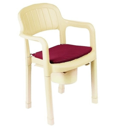 Chaise de douche percée avec accoudoirs Madrigal HMS Vilgo