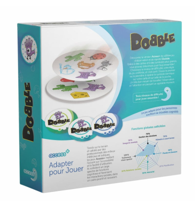 Jeu de société pour senior Dobble Access+