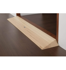 Rampe de seuil en bois avec éclairage LED Mobio Ramp