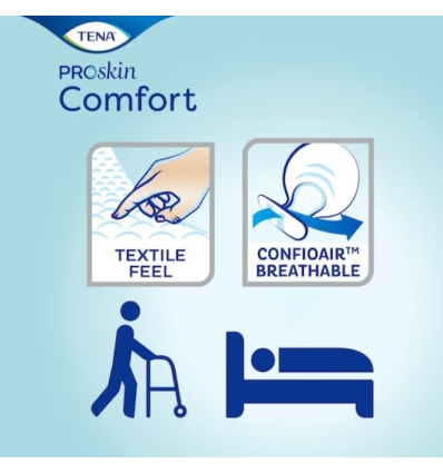 Protection anatomique Tena Comfort Proskin Extra fuite urinaire
