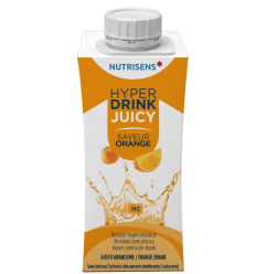 Boisson fruitée hyperprotéinée Hyperdrink Juicy Nutrisens orange