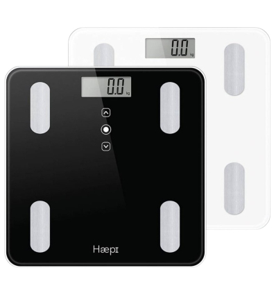 Balance impédancemètre James Haepi noire et blanche