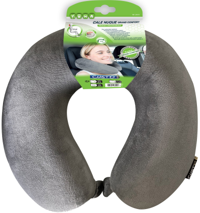 Cale nuque ergonomique gris