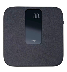 Pèse personne électronique en lin Emma Haepi gris