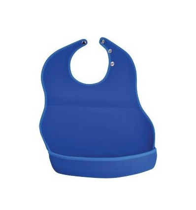 Bavoir adulte avec récupérateur Néoprène bleu Medium