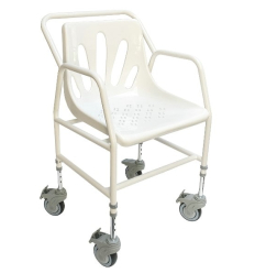 Chaise de douche à roulettes Nomad