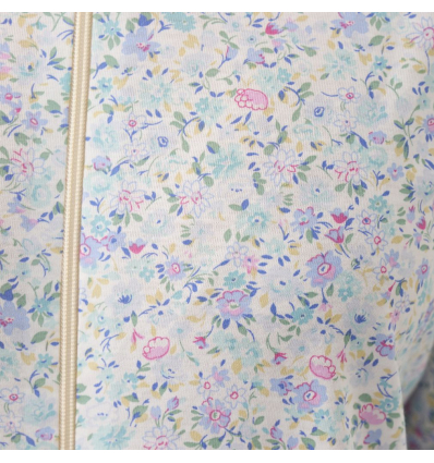 Grenouillère adulte mixte fleurie EHPAD incontinence