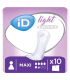 Serviette fuite urinaire Advanced ID Light Maxi Ontex incontinence
