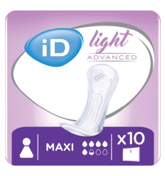 Serviette fuite urinaire Advanced ID Light Maxi Ontex incontinence
