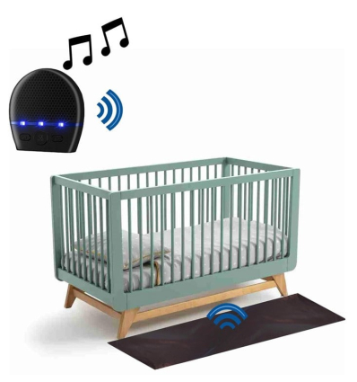 Tapis alarme de descente de lit pour bébé