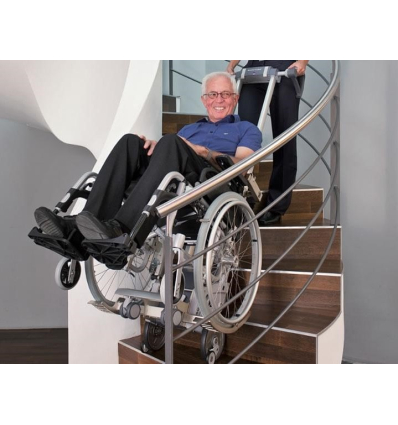 Monte escalier pour fauteuil roulant Alber Scalamobil S35 Invacare