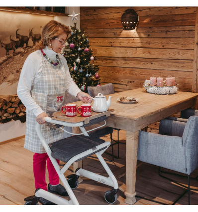 Rollator d'intérieur 4 roues Saljol