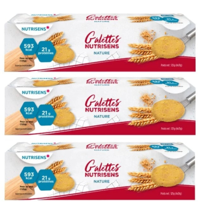 Galettes hyperprotéinées Nutrisens nature