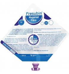 Poche d'alimentation entérale Fresubin Megareal Fibre