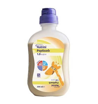 Alimentation entérale enfant Nutrini Peptisorb Nutricia