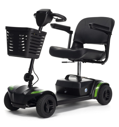 Scooter électrique handicapé 4 roues One+ Vermeiren vert