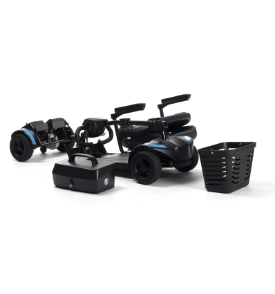 Scooter électrique handicapé 4 roues One+ Vermeiren démontable